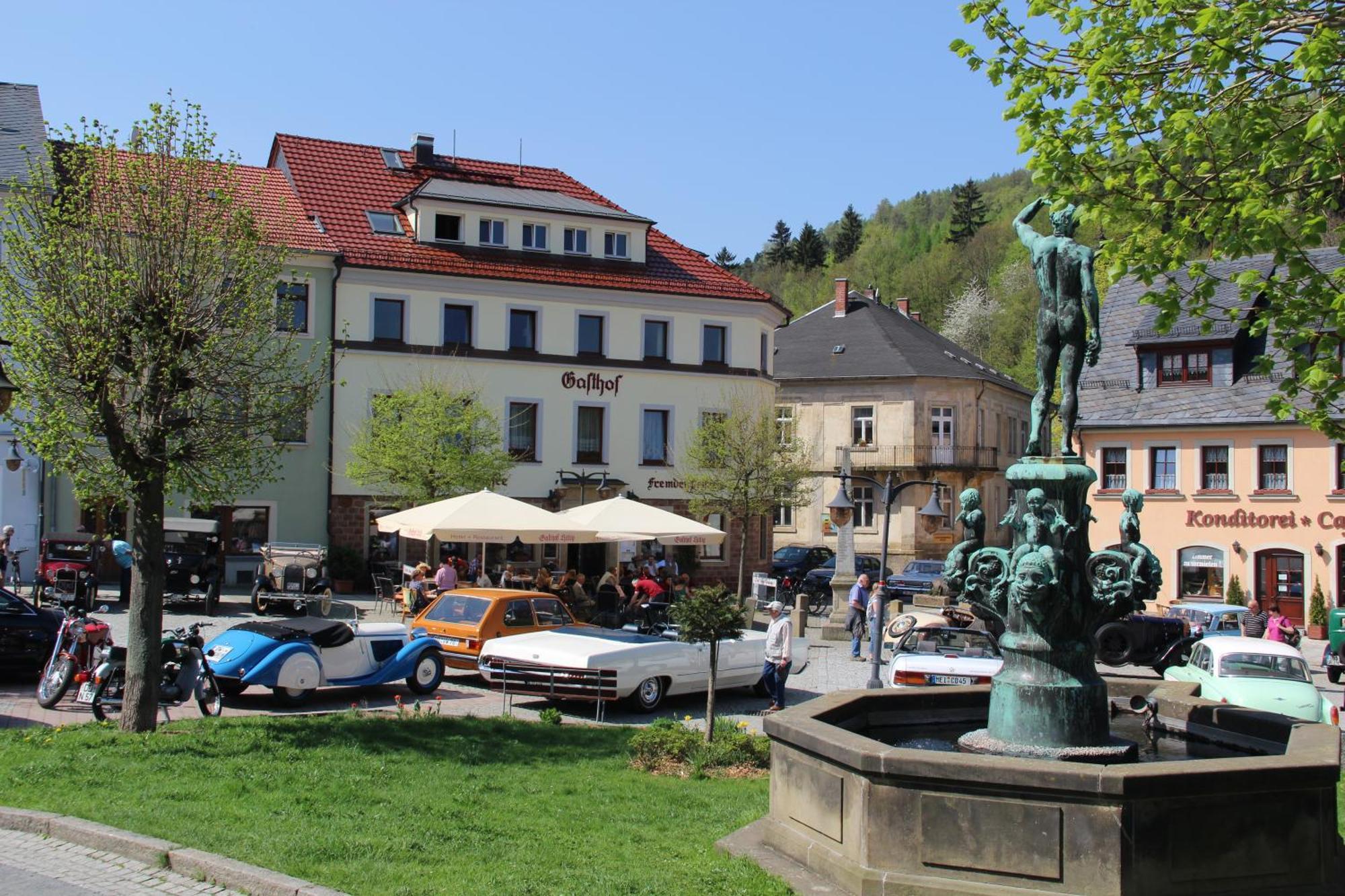 Gasthof Hillig Bad Gottleuba Dış mekan fotoğraf